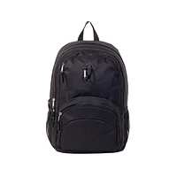 Jetstream Back Pack, School Black Backpack