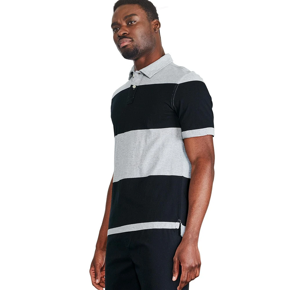 Polo à manches courtes George pour hommes Tailles P-2XL