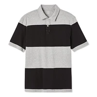 Polo à manches courtes George pour hommes Tailles P-2XL