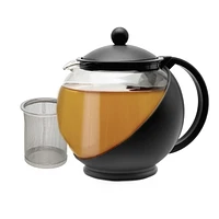 Today by Primula 40 oz. Half Moon Teapot, 40 oz Glass Teapot