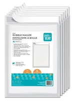 Pen+Gear Poly Bubble Mailer #5, 10-1/2" x 15-1/4", Pack of 6