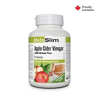Métaslim Vinaigre de cidre de pomme avec thé vert 90 gélules