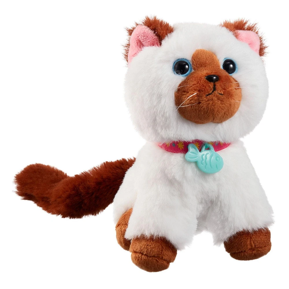 My Life As Plush Pet Companion for 18” Dolls, 1 Piece, White Cat