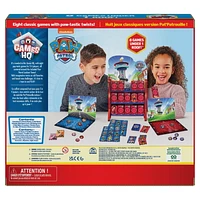 PAW Patrol, Games HQ Board Games for Kids Checkers Tic Tac Toe Memory Match Bingo Go Fish Card Games PAW Patrol Toys, for Preschoolers Ages 4 and up