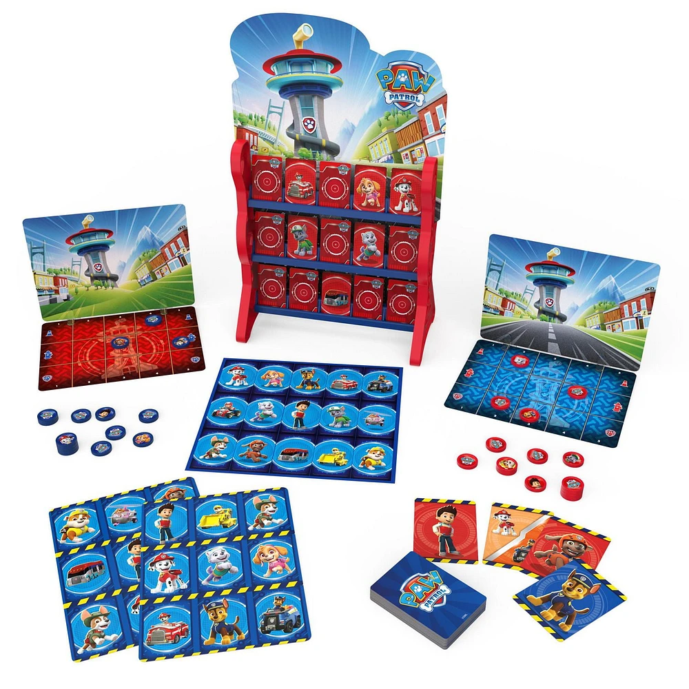 PAW Patrol, Games HQ Board Games for Kids Checkers Tic Tac Toe Memory Match Bingo Go Fish Card Games PAW Patrol Toys, for Preschoolers Ages 4 and up