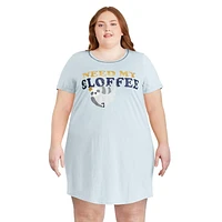 George Plus Women's Rolled Sleeve Nightshirt