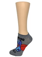 Stitch Women's No-Show Socks, 3-Pack, Size 4-10, Lightweight Women's No-Show Socks