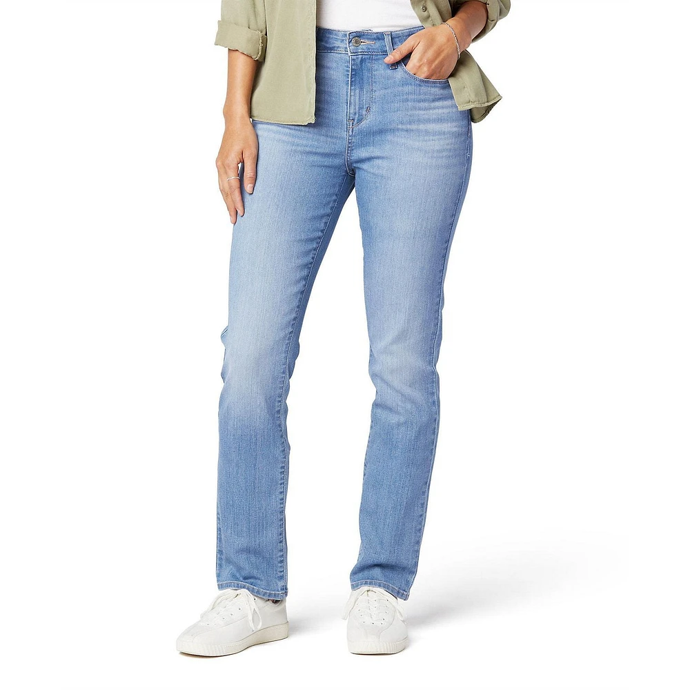 Levi Strauss Signature™ Women's Mid Rise Straight Jeans