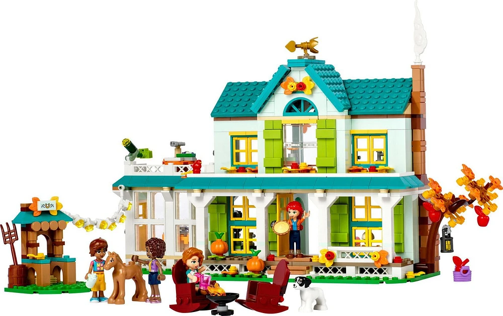 LEGO Friends Autumn's House, Dolls House Toy Playset 41730, Includes 853 Pieces, Ages 7+