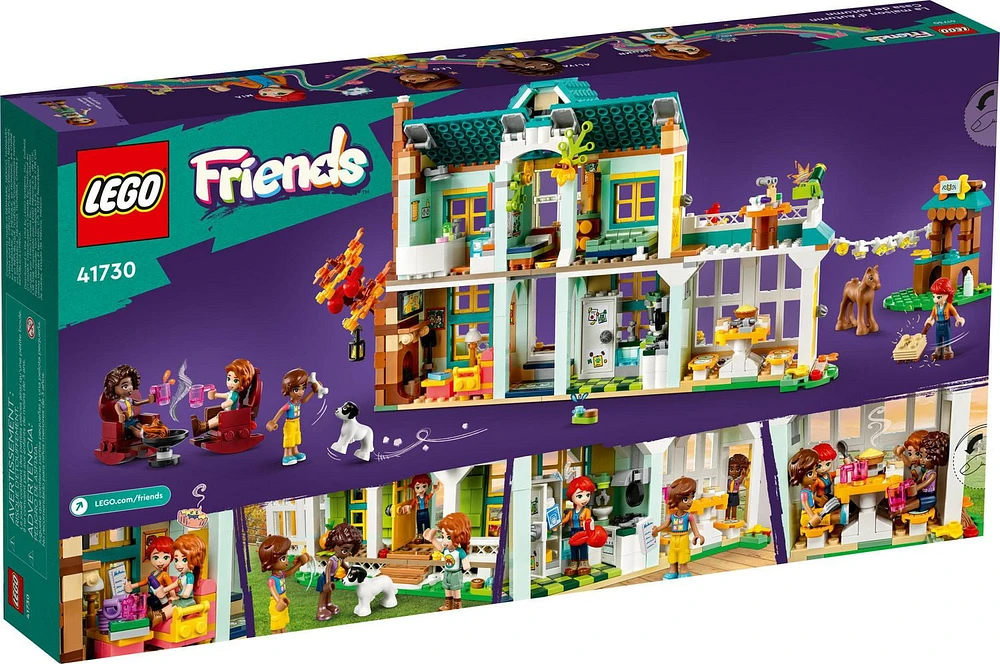 LEGO Friends Autumn's House, Dolls House Toy Playset 41730, Includes 853 Pieces, Ages 7+