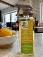 Nature Clean Multi-Surface Cleaner Spray Lemon Verbena 740ml, NC Surface Spray Lemon