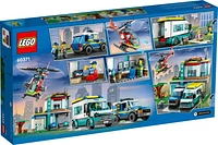 LEGO City Police Emergency Vehicles HQ Building Set 60371