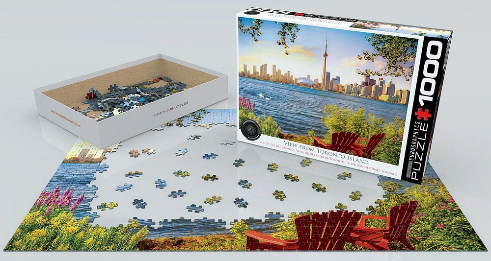 View from Toronto Island 1000 Piece Puzzle