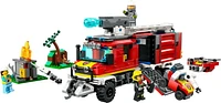 LEGO City Fire Command Unit Set with Fire Engine Toy 60374, Includes 502 Pieces, Ages 7+