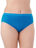 Women's Plus Size Fit for Me® by Fruit of the Loom® Breathable Micro-Mesh Brief Panty, 4-Pack, Sizes: 9-13
