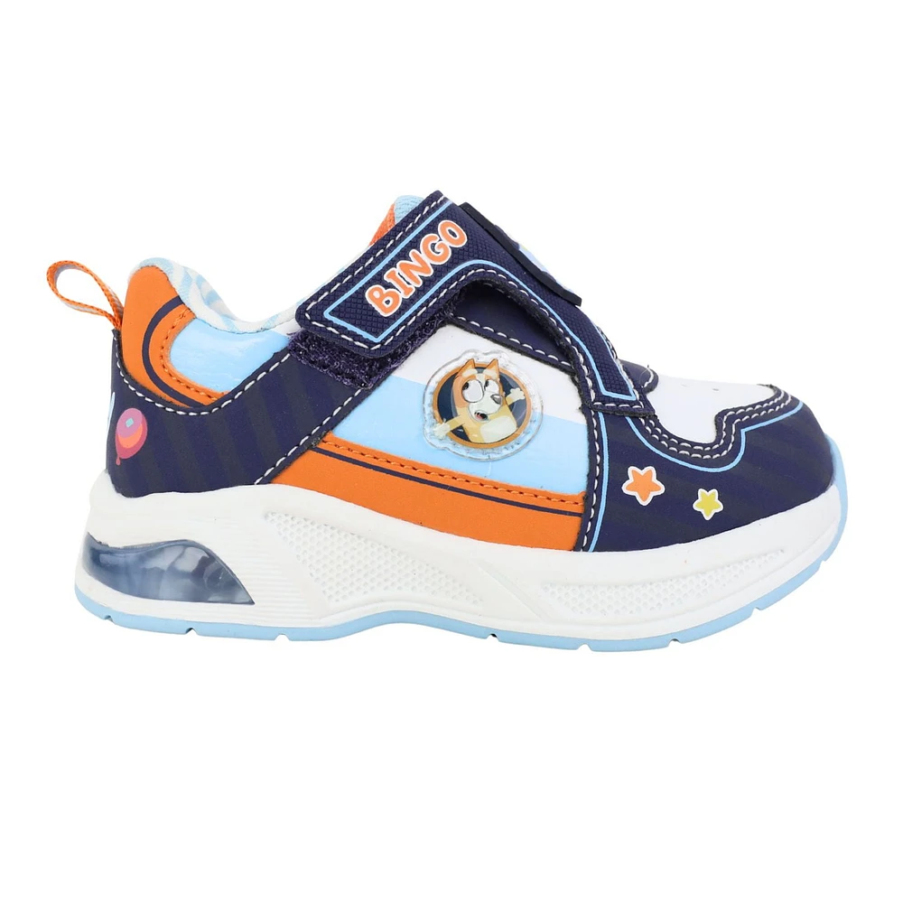 Bluey toddler Boy's athletic Sneaker sneaker, sporty & fun.