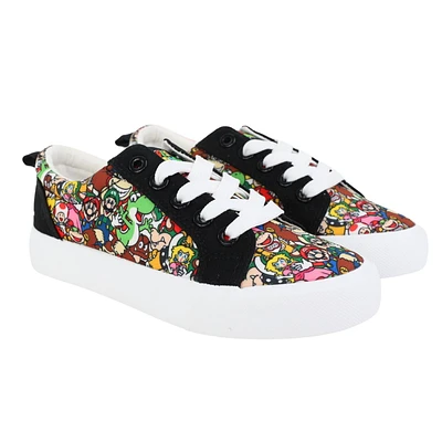 Super Mario Youth Boys Lace Up Sneakers boys' sneakers, fun & stylish.