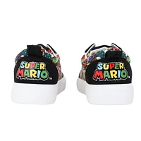 Super Mario Youth Boys Lace Up Sneakers boys' sneakers, fun & stylish.