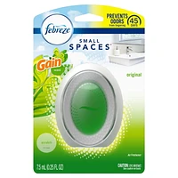 Febreze Odor-Eliminating SMALL SPACES Air Freshener, Gain Original Scent, 1 count