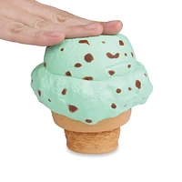 The Orb Factory Soft'n Slo Squsihies Pistachio Ice Cream Cone