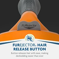 FURminator® Short Hair deShedding Tool For Dogs (Medium)