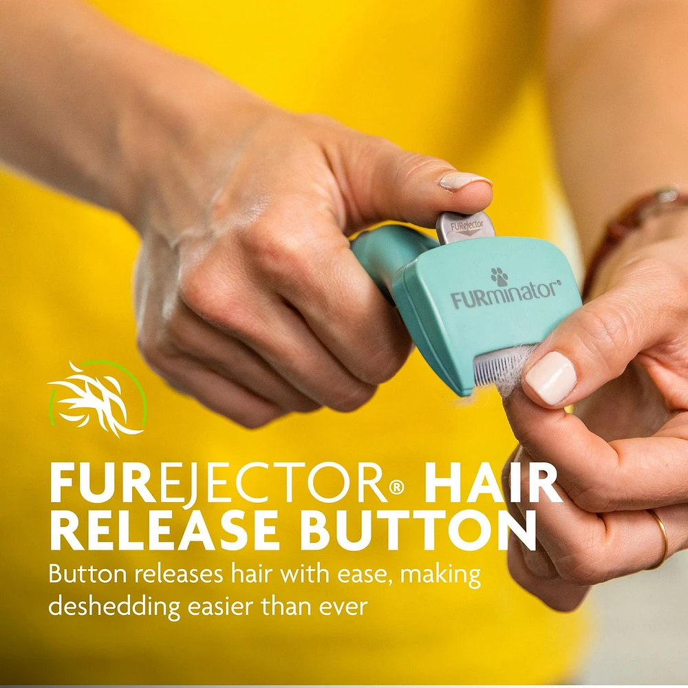 FURminator deShedding Outil pour Petits Chats - Poils Longs PETIT CHAT / CHEVEUX LONGS