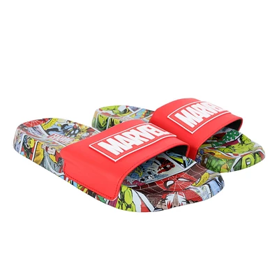 Marvel Men's Slides