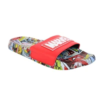 Marvel Men's Slides
