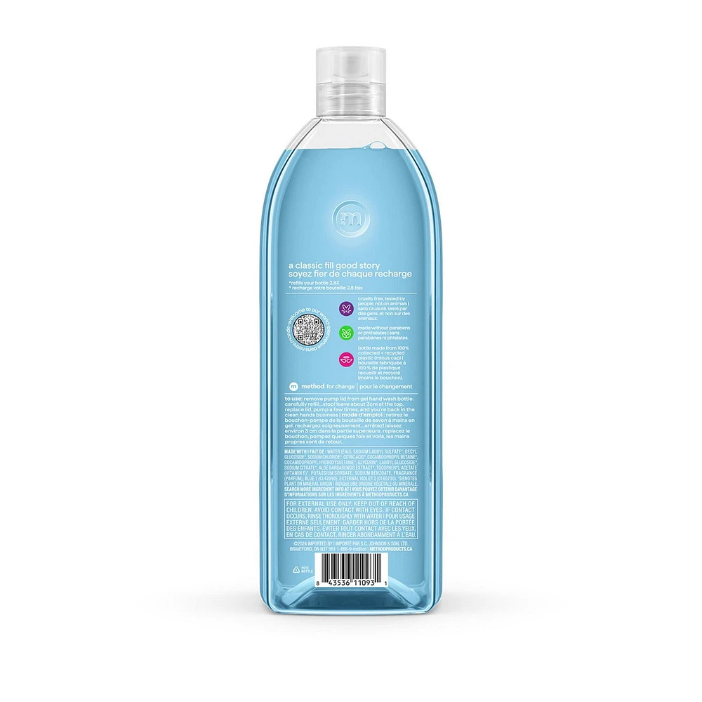 Method Savon à Mains en Gel Minéraux de Mer