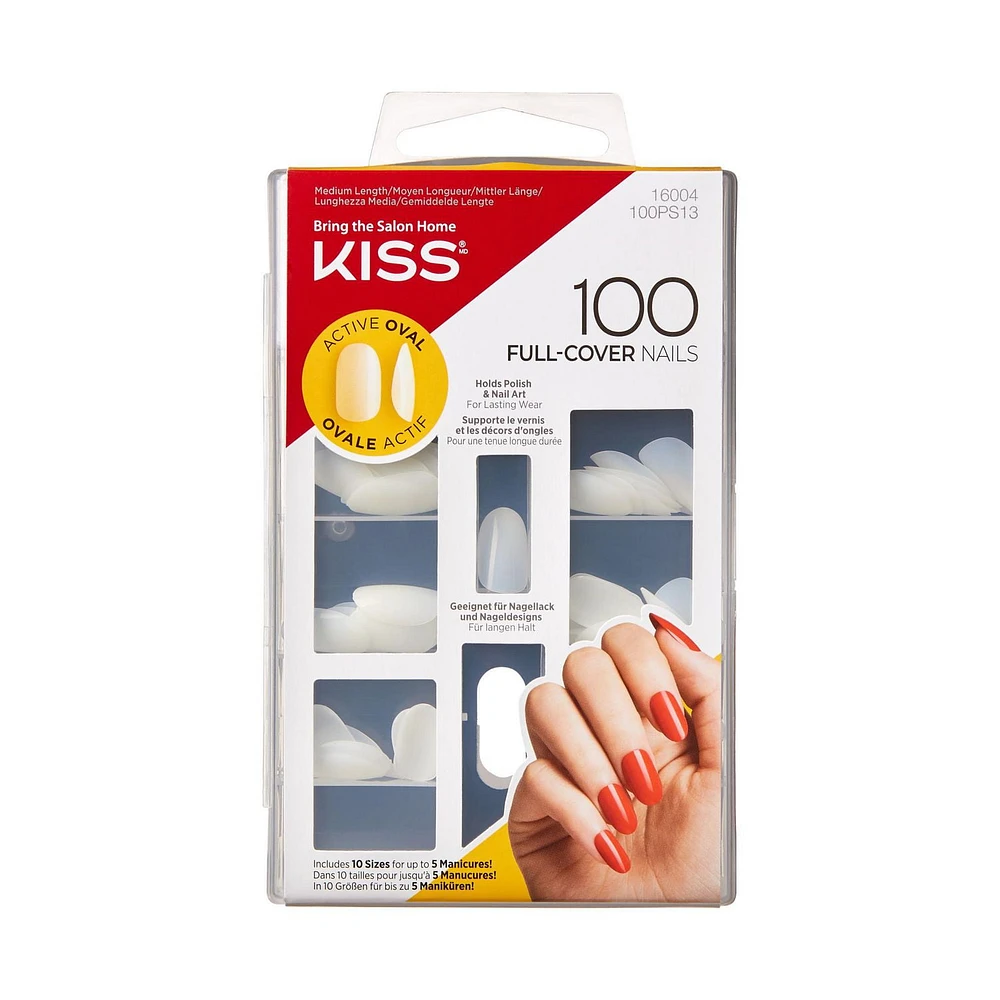 Kiss 100 Count - Active Oval, Active Oval