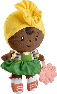 Fisher-Price Ma Première Poupée Cline avec fleur à mordiller