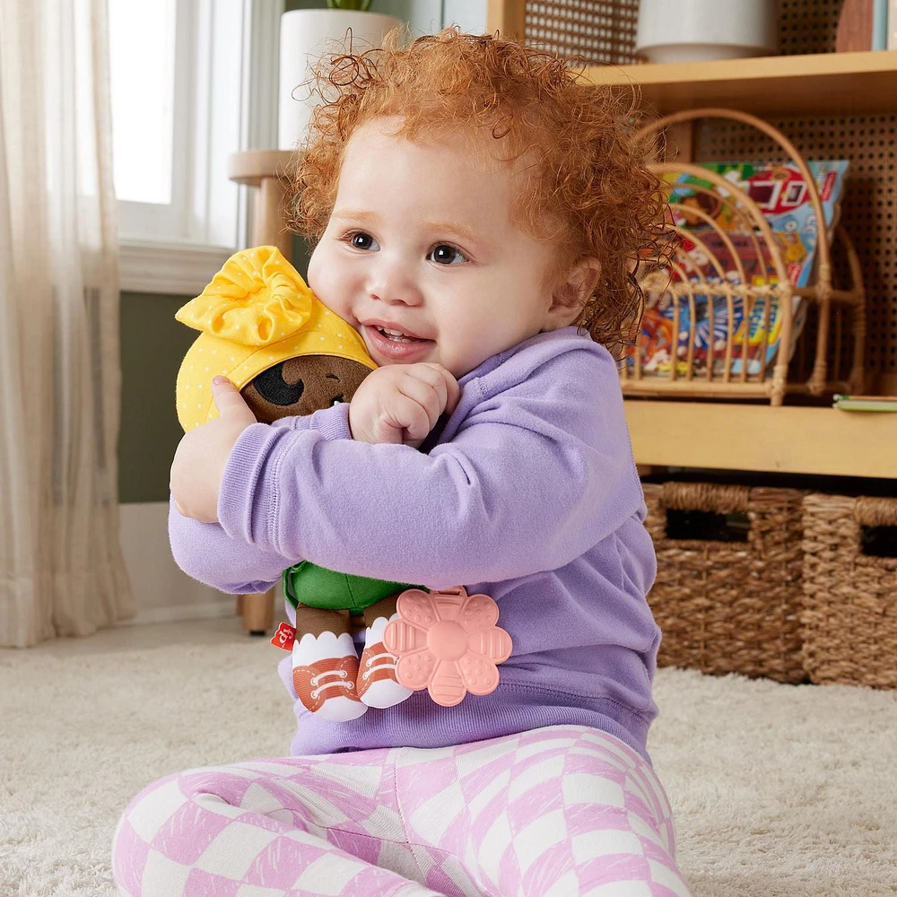 Fisher-Price Ma Première Poupée Cline avec fleur à mordiller