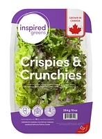 Inspired Greens Crispies & Crunchies Lettuce Blend 284g Lettice Blend