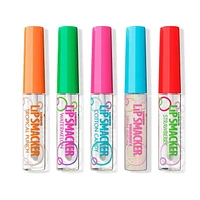 Liquid Lip Gloss Party Pack, Three Lip Smackers and two Shimmer