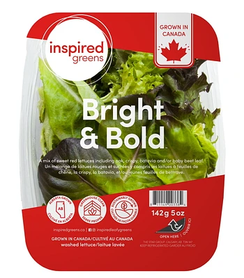 Inspired Greens Bright & Bold Lettuce Blend 142g