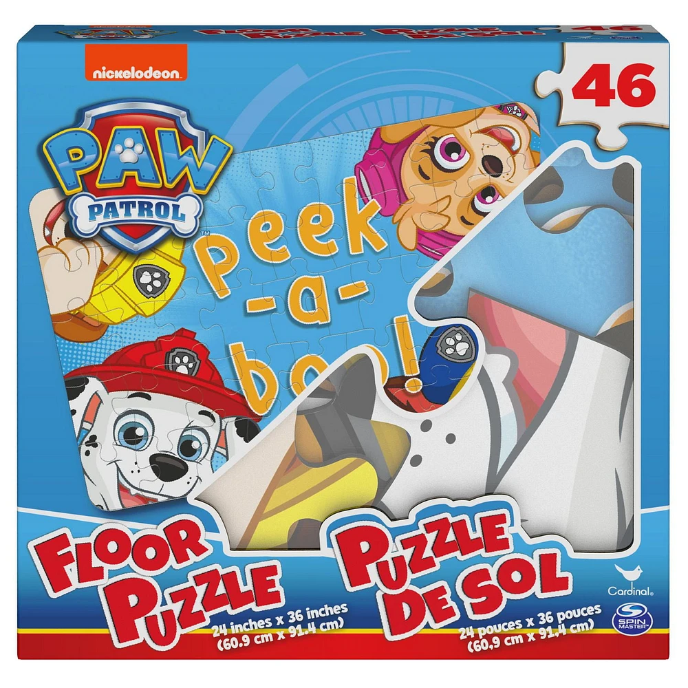 PAW Patrol 46-Piece Floor Puzzle, for Familes and Kids Ages 4 and up