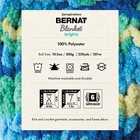 Bernat® Blanket Brights™ Yarn, Polyester #6 Super Bulky, 10.5oz/300g