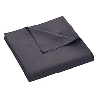 hometrends 300 TC Brushed Percale Flat Sheet, Size: Twin - King