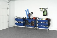 neatfreak! 2 Tier Garage Organizer with Casters