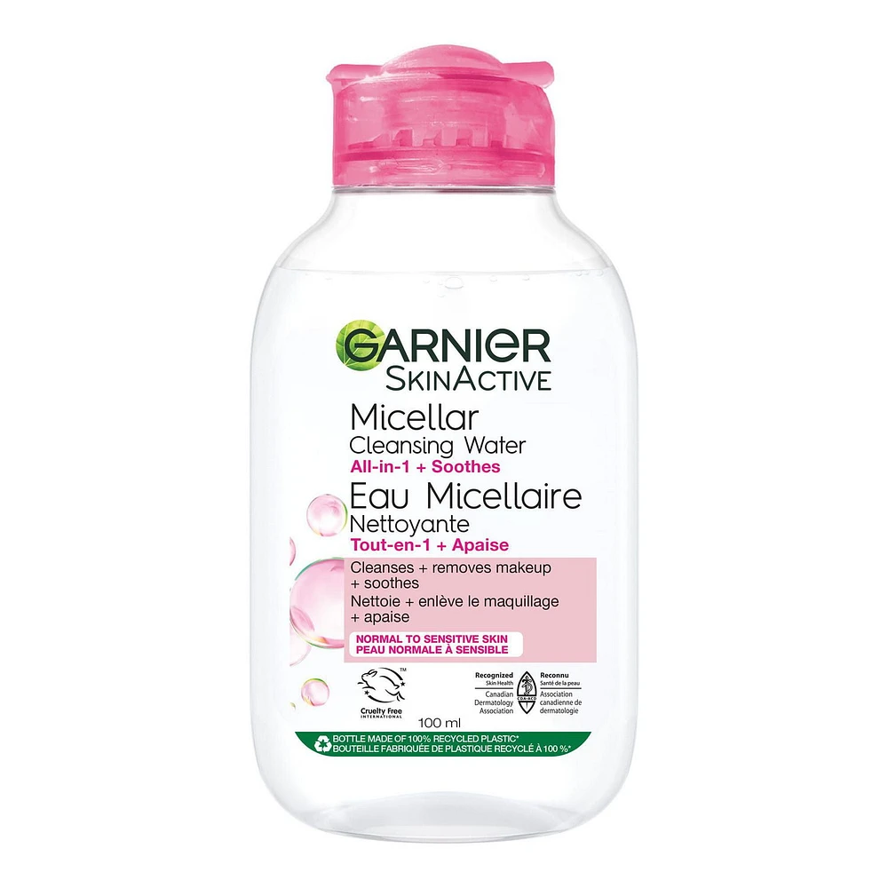 Garnier SkinActive Micellar Cleansing Water All-in-1 Sensitive Skin, 100 mL