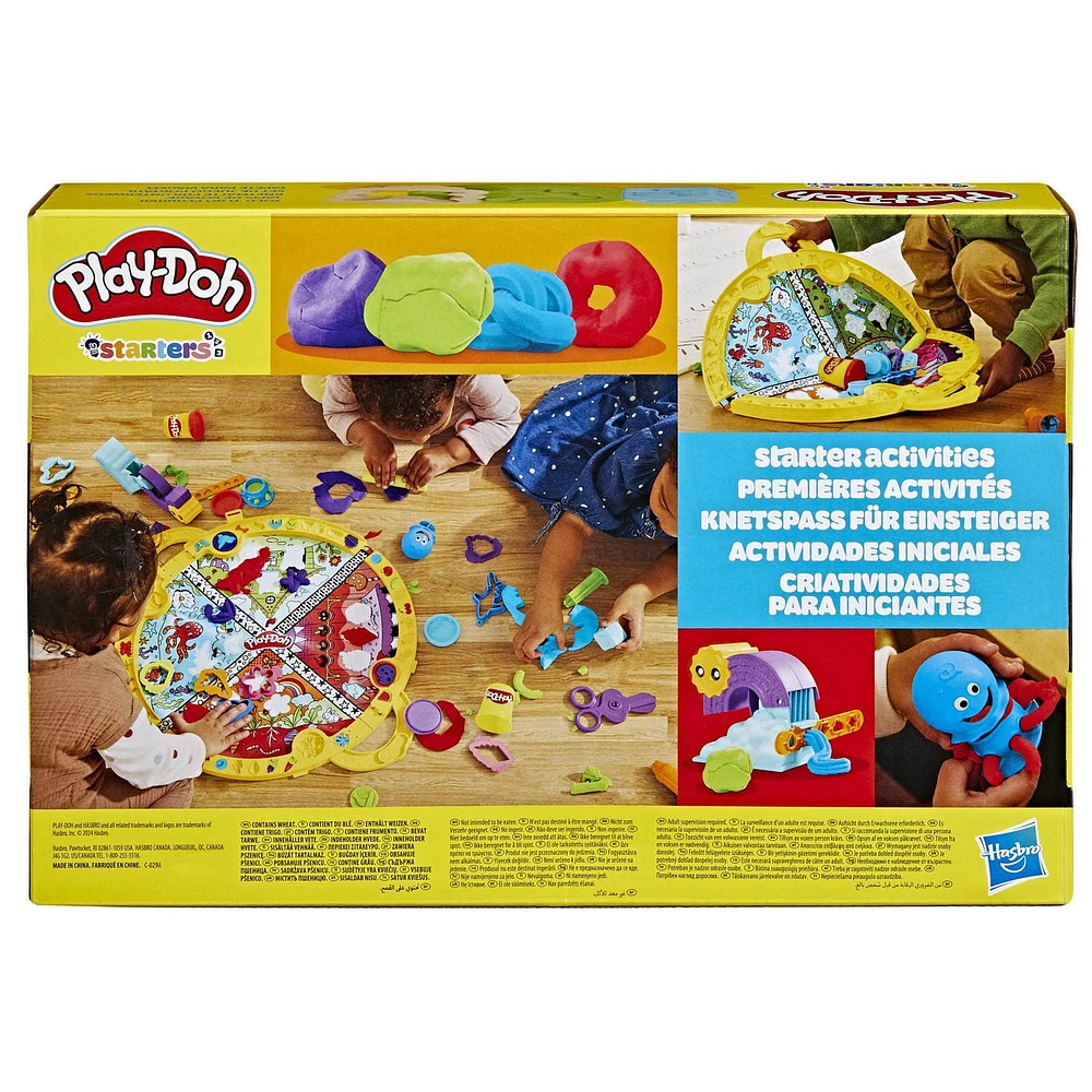 Play-Doh Fold and Go Playmat Starter Playset, Ages 3 and up