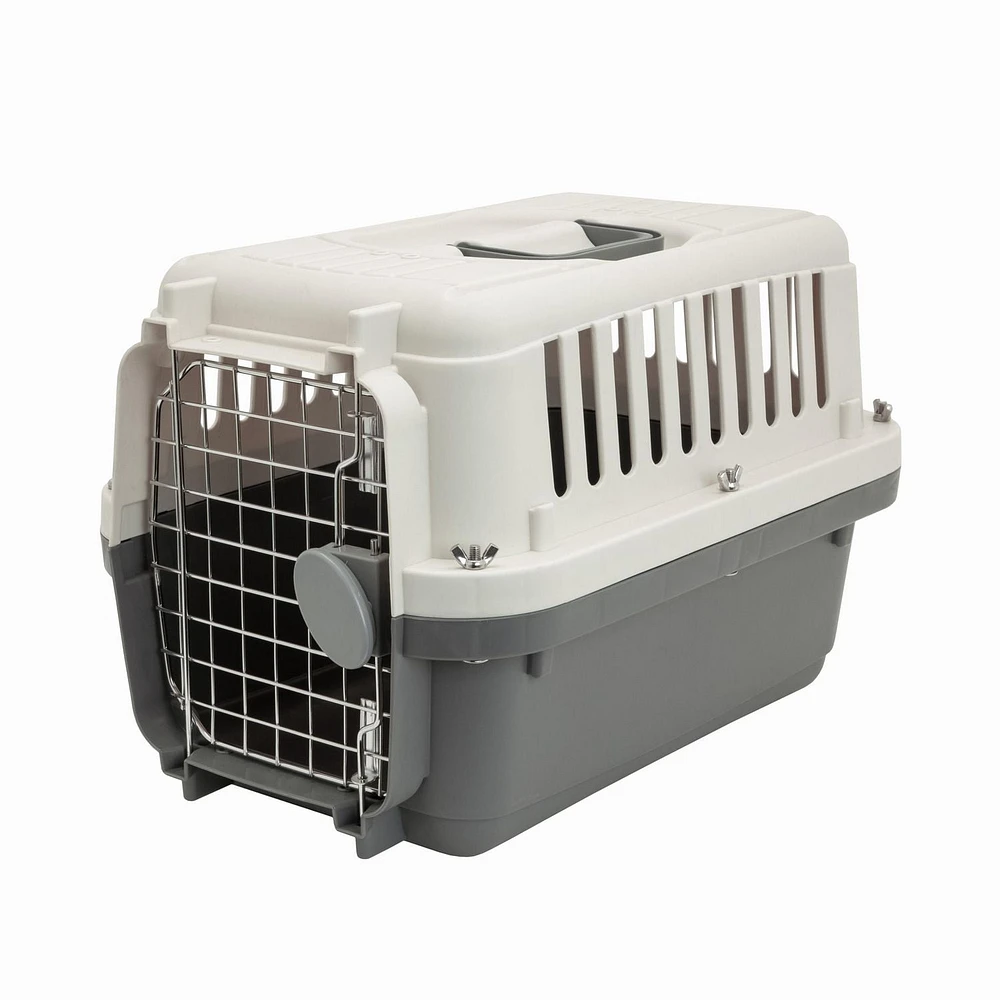 SportPet 19 pouces Transporteur pour chien en plastique durable CHENIL EN PLASTIQUE DE 19 PO