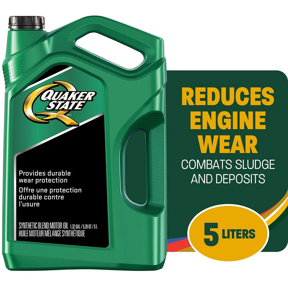 Quaker State 10W30 Motor Oil Case Pack jugs 3x5L