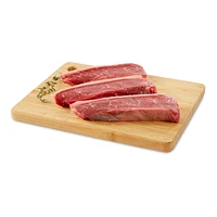 Bifteck de culotte de haut de surlonge, Mon marché fraîcheur, 3-6 Bifteck, Bœuf Angus AAA, 0.35 - 0.65 KG