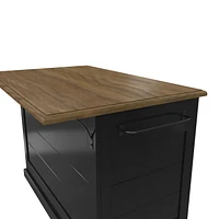 Dorel Living Kelsey Kitchen Island with 2 Stools