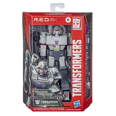 Transformers R.E.D. [Robot Enhanced Design] The Transformers G1 Megatron, Non-Converting Figure - Ages 8 and Up, 6-inch