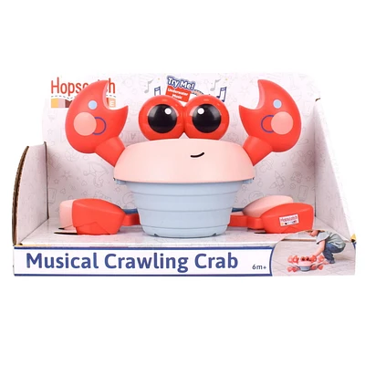 HOPSCOTCH LANE DANCING CRAB, Musical Crawling Crab