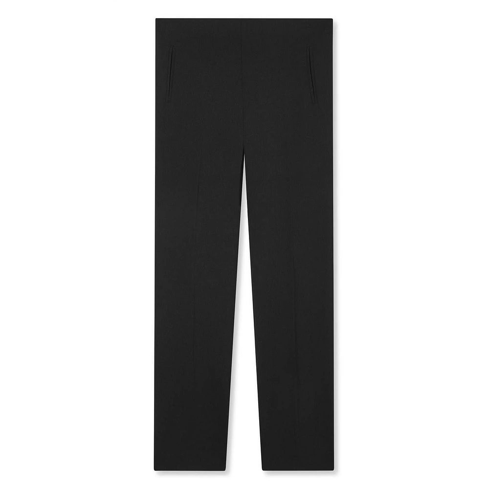 George Women's Pull on Comfort Bengaline Straight Dress Pant