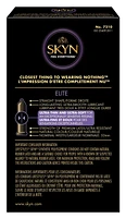 SKYN Elite Lot de 10 préservatifs ultra fins et ultra doux en polyisoprène synthétique, sans latex 10 conservateurs