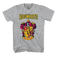 T-shirt à manches courtes Harry Potter Gryffondor Crest pour homme